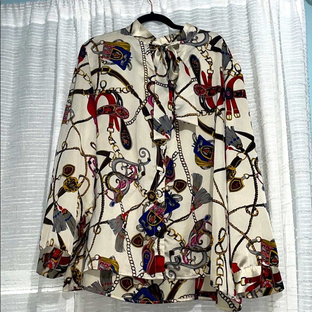 Beautiful blouse for working Plus size!!!